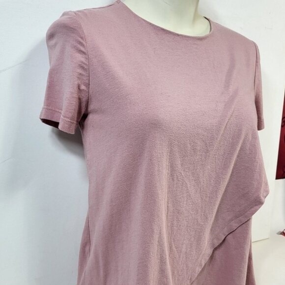 Lord & Taylor Pink Asymmetrical Blouse - Picture 4 of 7